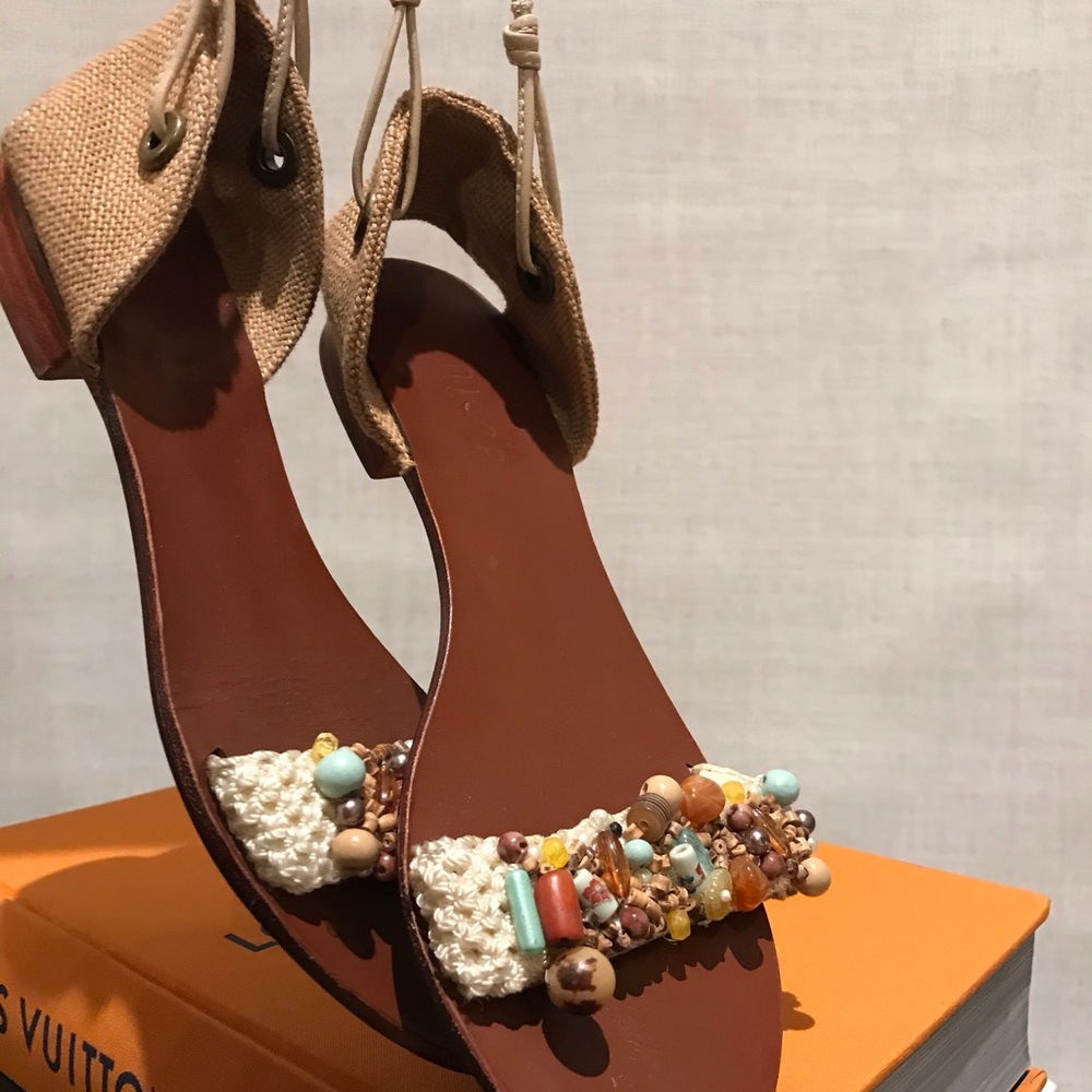 Beaded Sandals